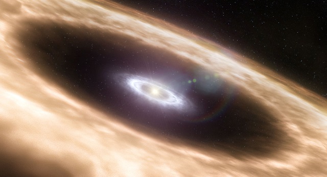 Imagen de La captura directa de imágenes de los discos ilustra la formación planetaria