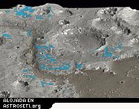 En Marwth Vallis, OMEGA cartografi los minerales ricos en agua