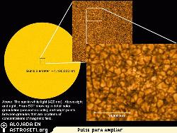<a href=http://science.nasa.gov/headlines/y2006/images/firstlight/sot1.jpg target=_blank>Primera imagen</a> tomada por el telescopio �ptico de Hinode. 
[<a href=http://www.jaxa.jp/press/2006/10/20061031_hinode_e.html target=_blank>M�s informaci�n</a>]
