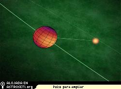 Esta animaci�n por computadora comienza con un mapa rudimentario del planeta HD 189733b tal cual fue medido por el Telescopio Espacial Spitzer de la NASA. Los astr�nomos obtuvieron una serie de franjas de polo a polo en luz infrarroja, entonces envolvieron el mapa alrededor de una superficie tridimensional para mostrar c�mo luce el planeta.
Haga clic <a href="http://www.cfa.harvard.edu/image_archive/2007/24/animation.mov" target="_blank">aqu�</a> para ver la animaci�n
Cr�dito: NASA/JPL-Caltech