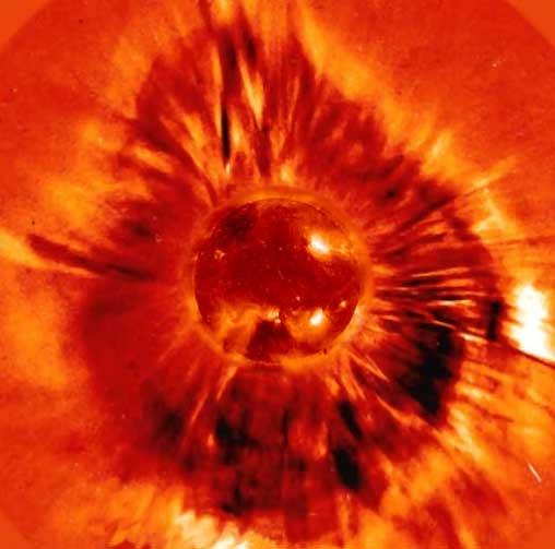 El nitrogeno es esencial para la vida en la Tierra siendo tambin el cuarto elemento ms abundante en el Sol. Crdito: ASU