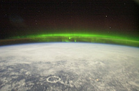 Aurora boreal sobre Canad�