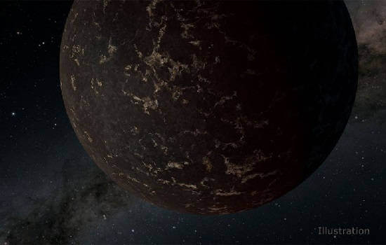 Este raro planeta rocoso no tiene atmósfera