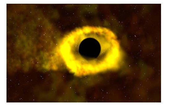 Misión TESS de la NASA observa primer agujero negro devorador de estrellas