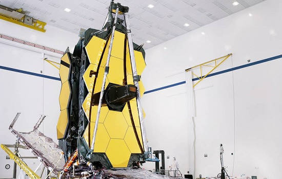 El telescopio espacial James Webb ensamblado por primera vez