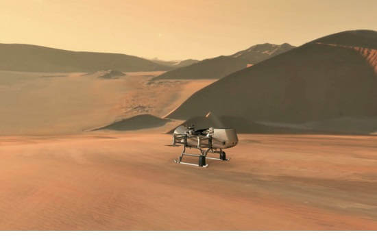 La misión Dragonfly de la NASA buscará vida en Titán