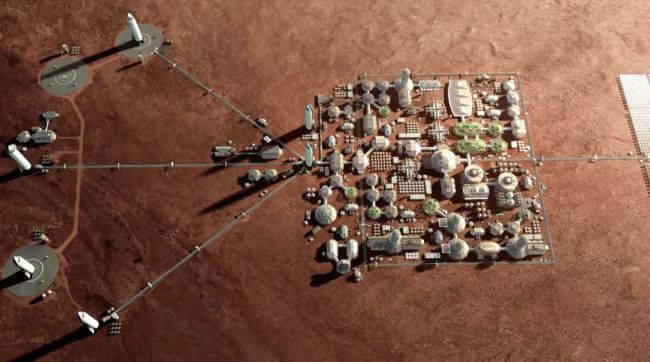Simulación de base en Marte