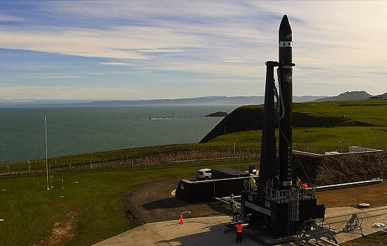 Lanzamiento del cohete Electron de  RocketLab