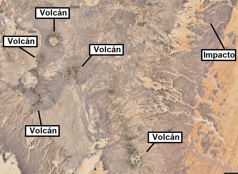 Zona volcánica de Tibesti