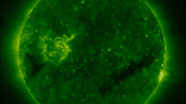 ”zonas_activas_del_Sol_filtro_verde_2-D”
