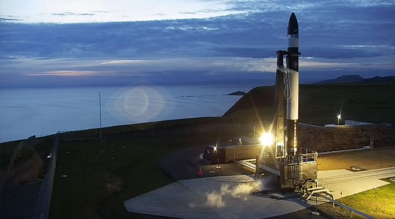 El Electron de RoketLab listo para despegue