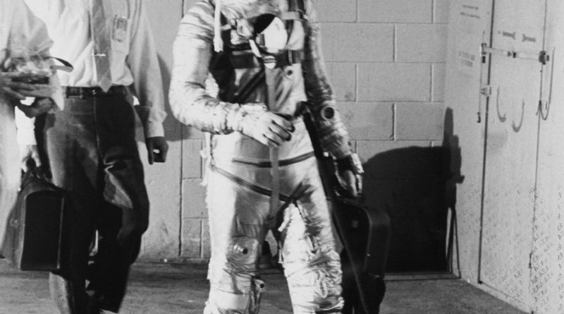 Scott Carpenter camino de la Mercury