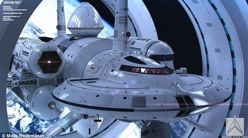 Nave Warp como Star Trek