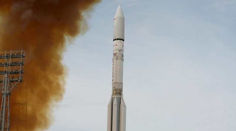 El satélite Echostar 21 lanzado desde baikonur con un Proton-M